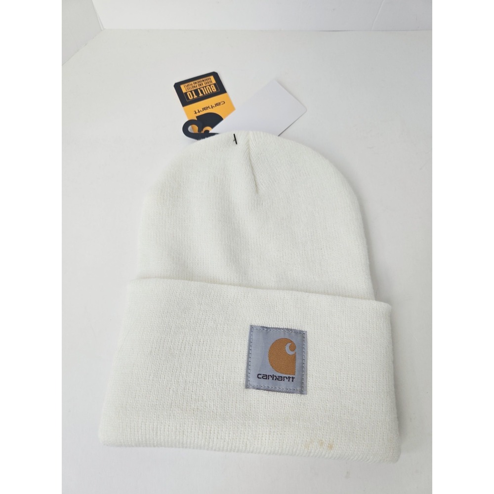 Carhartt Winter cap hat NWT One Size Beanie beige cream